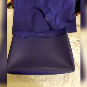 Leather tote